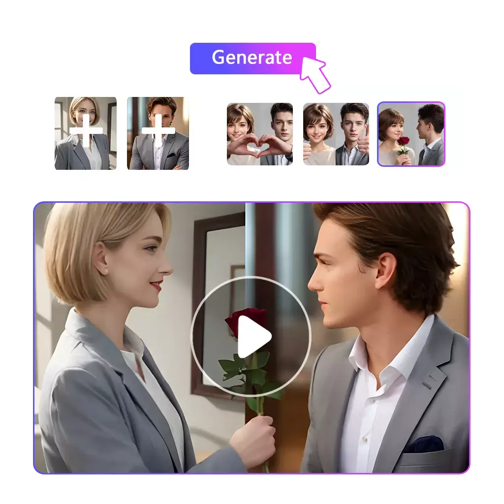 AI Interactive Video Generator