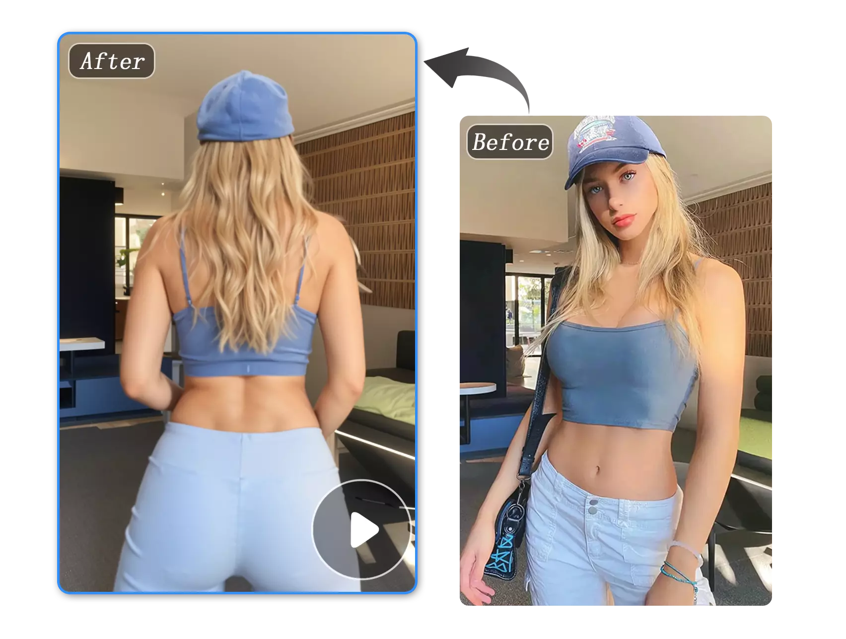create AI male twerk video