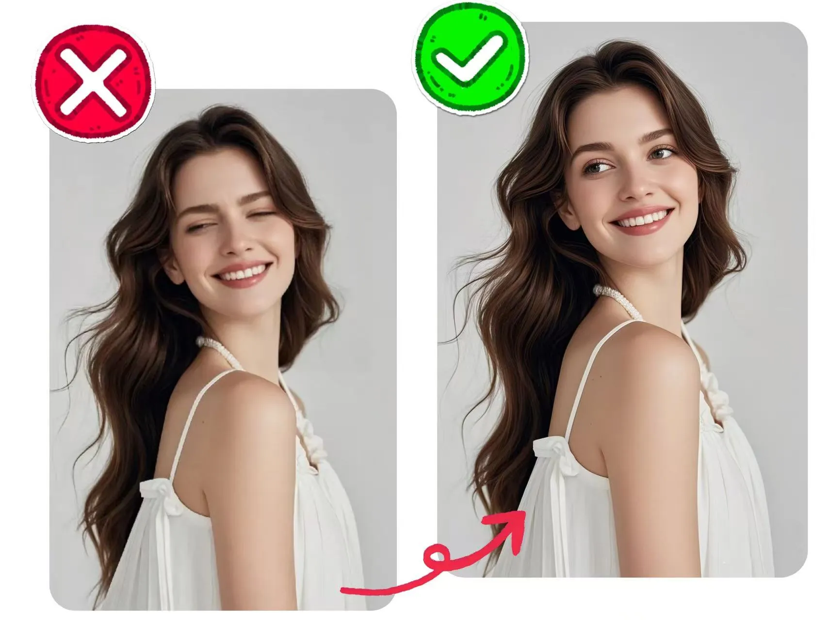 Modify Your Unnatural Portrait Expressions with Our AI Face Editor