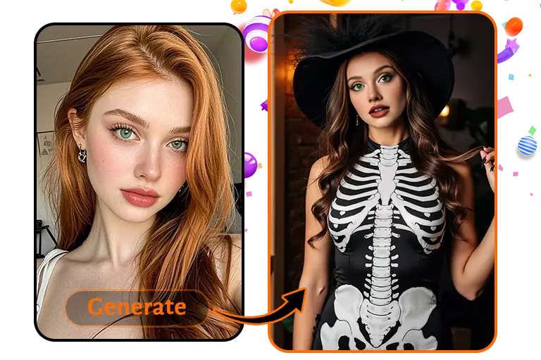 How to Use AI Halloween Generator?