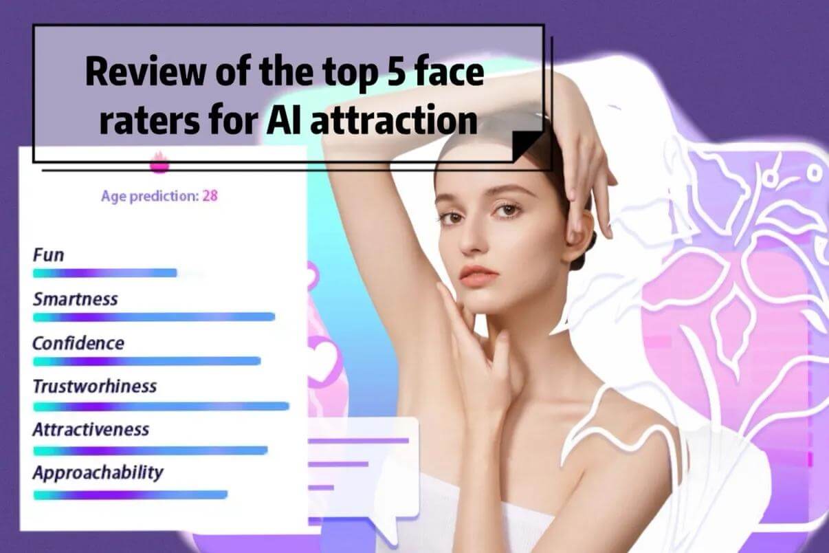 Review of the top 5 face raters for AI attractiveness test