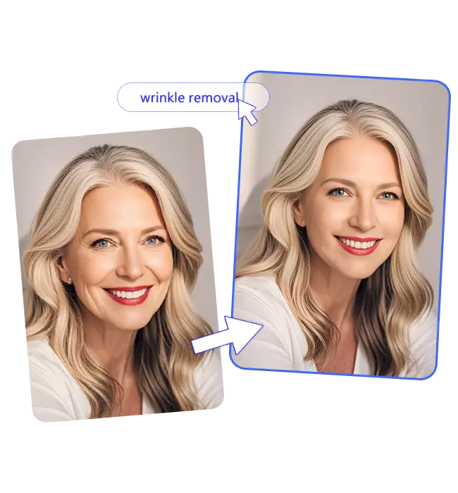 Free AI Wrinkle Remover Online