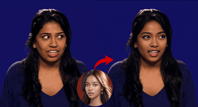 Cambiar caras en un gif meme