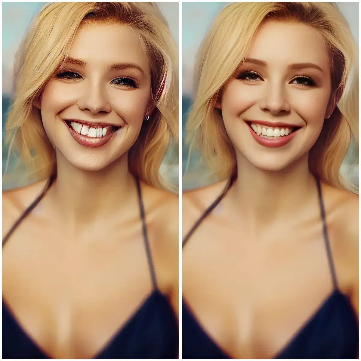 Fix distorted facial features