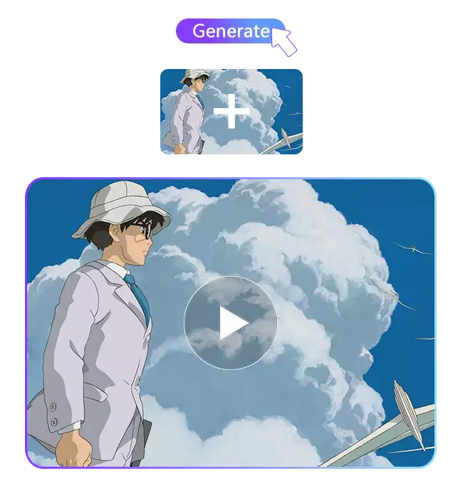 Create Ghibli Style AI Videos from Image in Seconds