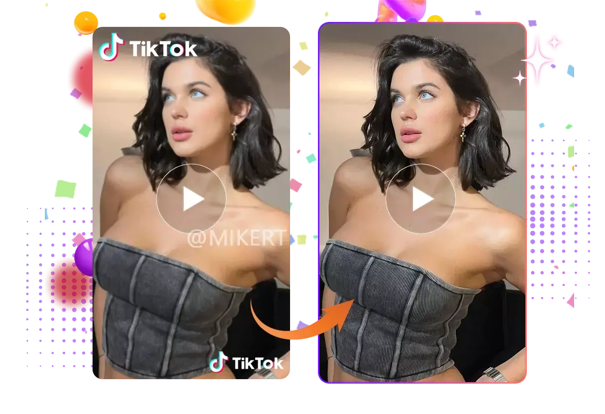 Use video watermakr remover to remove tiktok video watermark