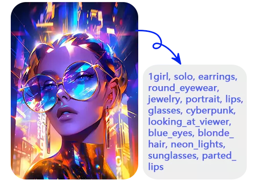 Convert Images to Prompts for AI Artists
