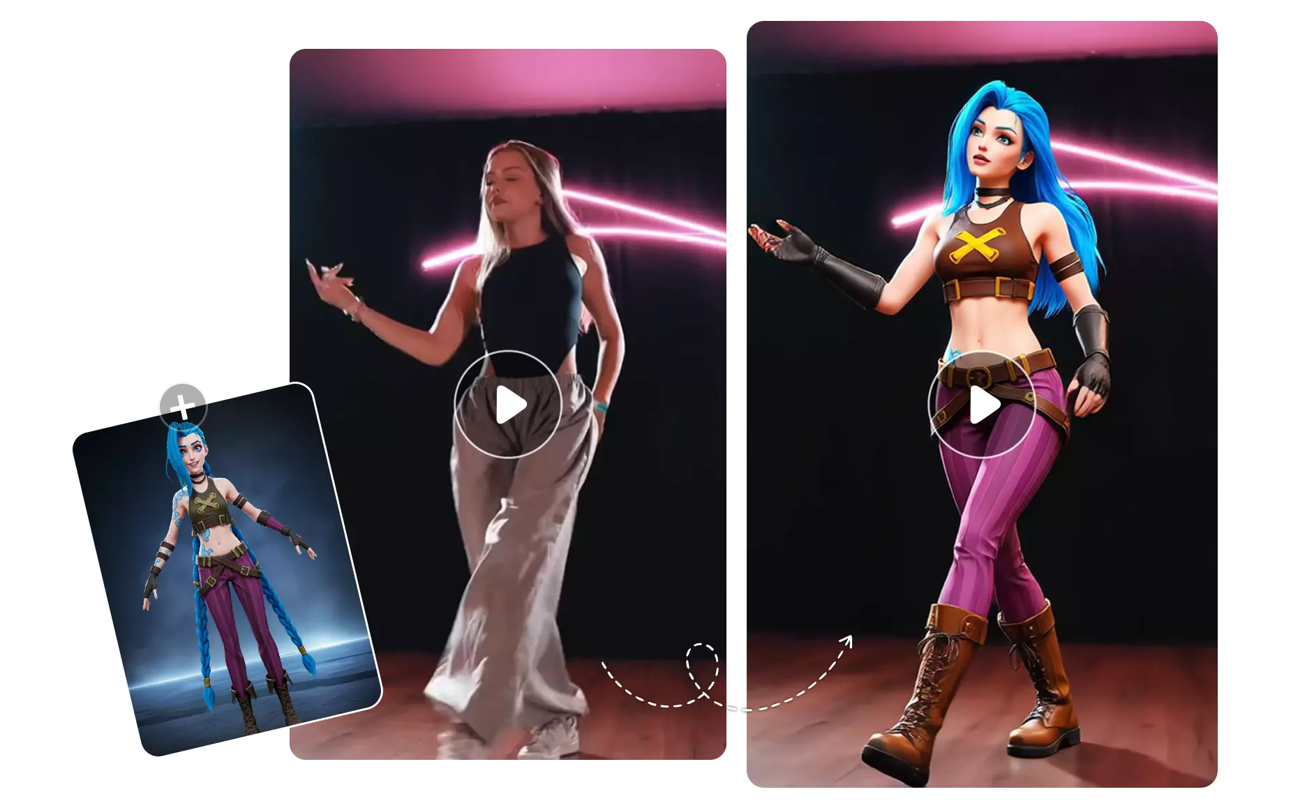 AI Motion Transfer: Swap Characters in Videos with Lip Sync