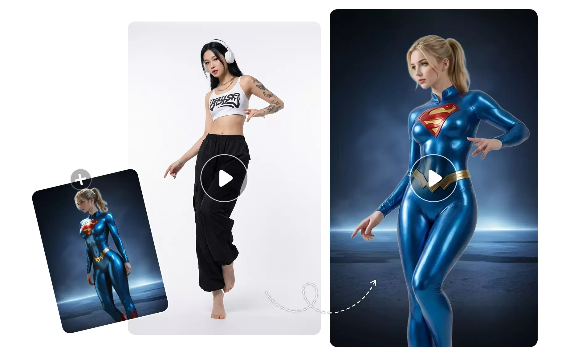 100% Free Mimic Motion AI Video Generator