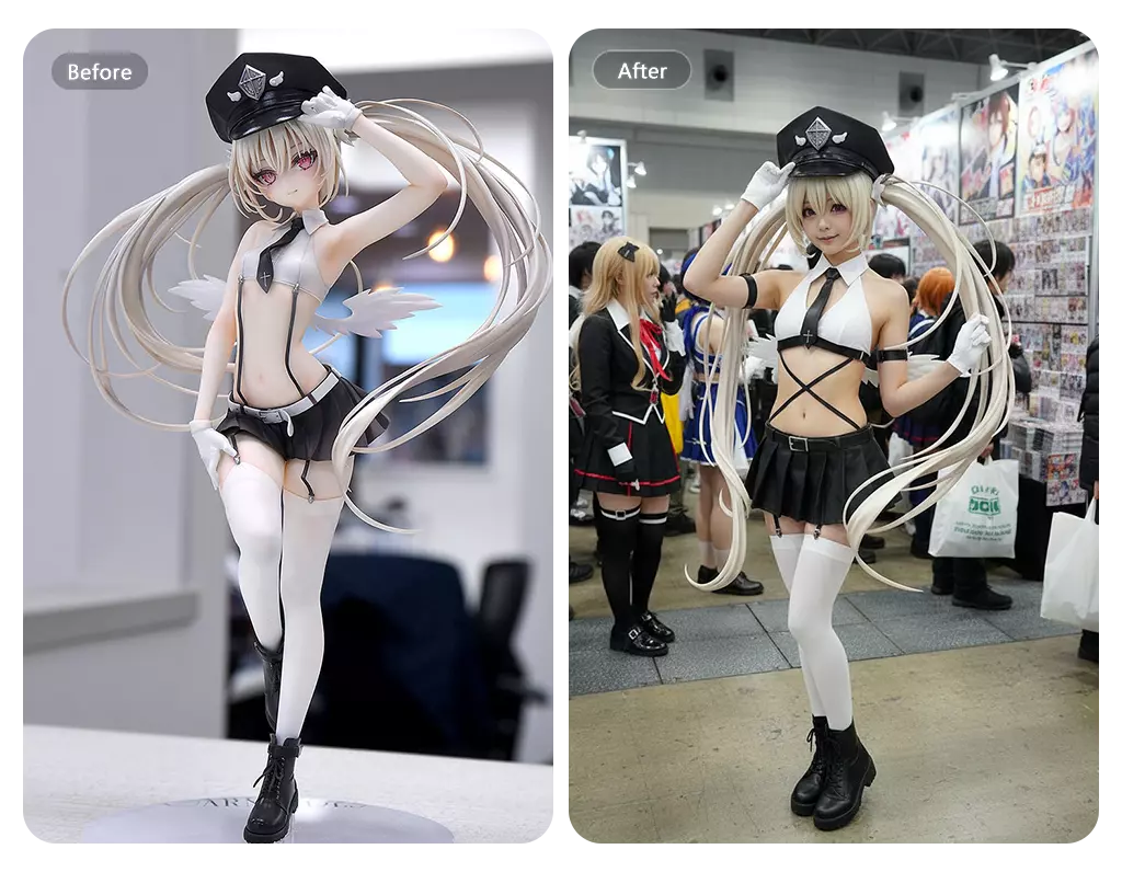 Figure to Real Prompts