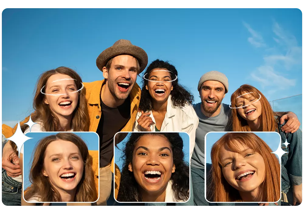 Open Eyes in Group Photos and Capture Best Memories