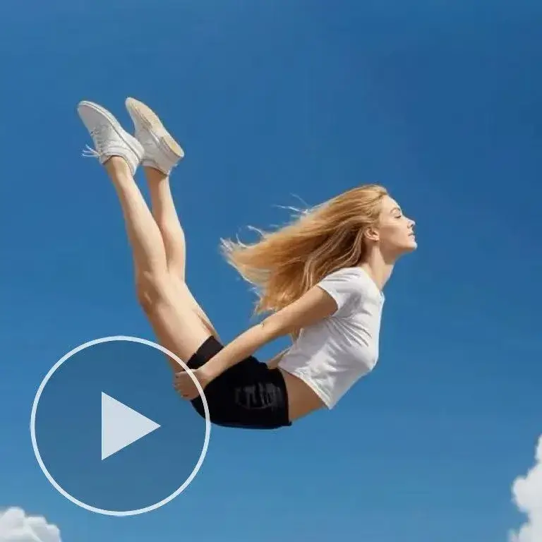 Create Free-Fall and Mid-Air Freeze Effects with Free Sky Fall AI