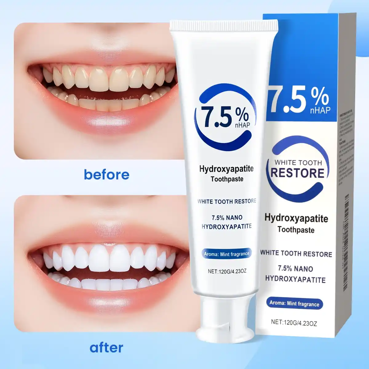 Teeth Whitening for Product Ads