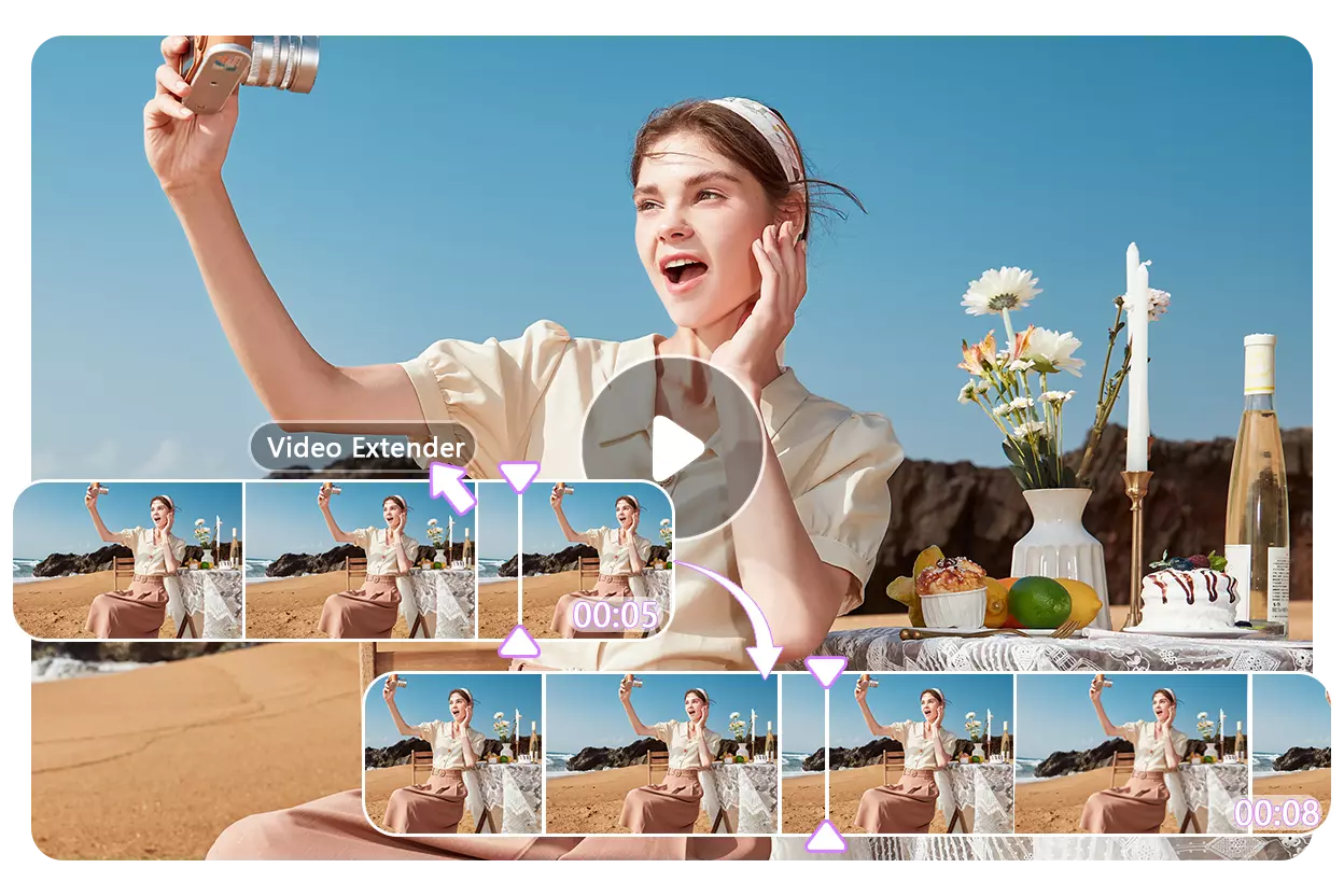 AI Video Extender Online Tool