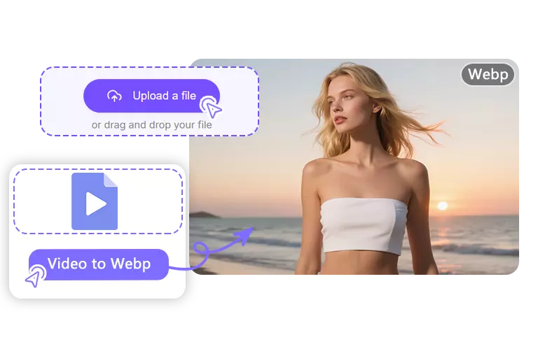 Highly Customize Your File with Video to WebP Converter