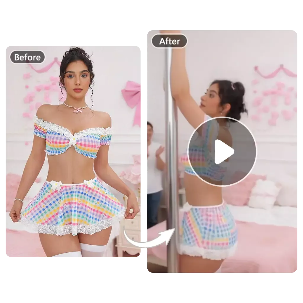Share Viral Pole Dance Effect Video on Social Media